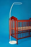 HOLDER STANDING FOR BABY COT DRAPE CANOPY MOSQUITO ROD BAR POLE COT BED by TheLittles24