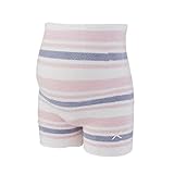 犬印本舗 マタニティ 薄手ふわぽかパンツ(ランダムボーダー) M-L サックス SH2801