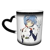 新世紀エヴァンゲリオン 綾波レイ あやなみ レイ 色が変わるマグカップ 磁器カップ 魔法 星空カップ 耐热 マグ コーヒーカップ コップ カップ 感熱マグ クリエイティブな個性のセラミックマグ ハンドル付き ホリデーギフトとしての 330ml