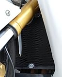R&G(アールアンドジー) ラジエターガード アルミニウム ブラック ZX-6R/RR(03-04) RG-RAD0162BK