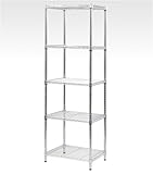 山善(YAMAZEN) スチールラック（幅60奥35）5段 メタルシェルフ SR-15635J