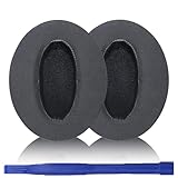 Adhiper HD 450BT イヤーパッド ゼンハイザー HD 4.50BT、HD 4.50BTNC、HD 4.40BT、HD 350BT ヘッドフォン用 交換用イヤーパッド イヤーパッド イヤーパッド ノイズキャンセリングイヤーパッド ヘッドフォンイヤーマフ (ブラック/ジェル)