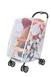 フジキ ベビーカー用レインカバー 対面・背面両用 パステル BR-005