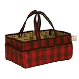 Trend Lab Northwoods Storage Caddy, Red/Tan by Trend Lab [並行輸入品]