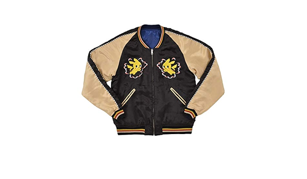 Amazon ポケモンセンターオリジナル スカジャン Pokemon Time ピカチュウ S おもちゃ雑貨 おもちゃ