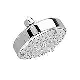 American Standard 1660.650.002 3 Function Rain Showerhead with Easy Clean, 4-3/4-Inch Diameter Adjus