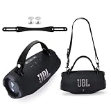 [XBERSTAR] For JBL Xtreme 4/3/2スピーカー ハンド ストラップ シリコン ハンド ストラップ For JBL Xtreme 4/3/2 Bluetooth オーディオ シリコーンハンド ストラップ カメラバッグアクセサリー (ブラック)