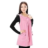 妊婦の放射線スーツ 妊娠中の女性放射線スーツ 電磁波カット服 電磁波カットエプロン 電磁波対策エプロン 電磁波防止デ 電磁波防止キャミソール 電磁波防止エプロン、100% シルバー ファイバ—の 電磁