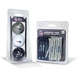チームゴルフNFL新しいEngland Patriots 3 Golf Balls and 50 Golf Tees