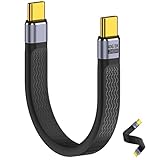 BRIMFORD 240W 40Gbps USB C ケーブル USB-C to USB-C ケーブル Thunderbolt 4 サンダーボルト4/3 対応 USB4対応 8K@60Hz Type－C ケーブル 短いケーブル 0.13m PD3.1 高速データ転送 柔らかい モバイルバッテリー/ハブ/外付けSSD/ジンバル/カメラ/MacBook/iPad/スマホなど対応 (オス-オス)1本