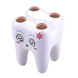 Demiawaking カトゥーン笑顔 歯ブラシスタンド