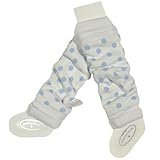 【未熟児】【低出生体重児】【早産児】【NICU】用　ベビー服：レッグウォーマー ブルードット