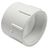 Canplas 192891 PVC DWV Female Adapter, 1 1/2-Inch, White [並行輸入品]