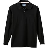 SOWA(ソーワ) 長袖ポロシャツ ブラック LLサイズ 50590