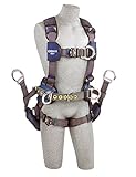 DBI/Sala ExoFit Nex 1113192 Tower Climbing Vest-Style Full Body Harness, Large, Blue/Gray by DBI Sal