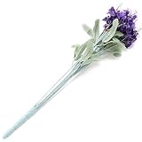ラベンダーの花の偽の葉の人工的な装飾家のウェディングブーケ・ガーデン