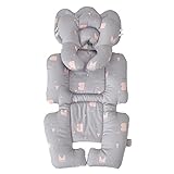 ベビーマフィン オールシーズン　ベビーカーシート (モダングレー …)