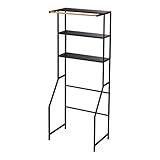 ランドリーシェルフ タワー(ブラック)