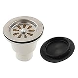 uxcell キッチン バスルーム Basin シンク 水切り フィルタ ストレーナー 廃棄 ストッパー プラグセット