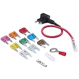 オートバイのヒューズTAPホルダーヒューズオートバイ用アシストオート9個入り（2A、3A、5A、7.5A、10A、15A、20A、25A、30A）