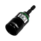 GREATTOOL セミロングソケットビット 21mm GTMS－B21