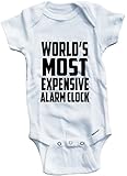 Baby Tee Time Boys ' World 's Most Expensiveアラームクロック カラー: ホワイト