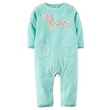 Carter's （カーターズ） :: ロンパース フリース カバーオール 長袖 女の子 ポリエステル100% :: Fleece Jumpsuit :: 9M (67-72cm) :: 67-72 
