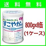 ビーンスターク・スノー すこやかM1 800g×8缶セット