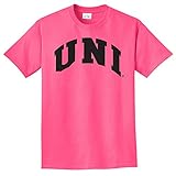 NCAA Northern Iowa PanthersアーチネオンTシャツ、ネオンピンク、XXL
