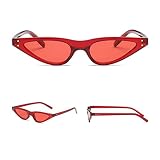 レトロサングラス、HongxinヴィンテージレディースサングラスCat Eye Sunglassアイウェアメス三角形ヴィンテージ太陽眼鏡uv400 forドライバ駆動メガネ Hongxin