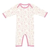 Apple Park Organicコットンカバーオール、ベビーガールズ US サイズ: S カラー: ピンク