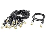 uxcell マレプラグコネクタにBNCオス マレプラグタイプ 金属プラスチック 10個入り