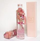 ハートボトルのハーバリウム　ボックス付き (ハートピンク)