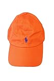 (ポロ ラルフローレン)POLO Ralph Lauren キャップ キッズ(子供用) CAP ハット PONY ポニー マーク ワンポイント オレンジ×ネイビー 4-7 [並行輸入品]