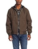Dickies Men's Light Weight Sanded Duck Thermal Lined Hooded Jacket Black Olive X-Large/Regular [並行輸入