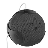 LOQDNGNEcho Dot4 壁掛け ホルダー Dot 第4世代 壁掛けホルダー スピーカー ホルダー echo 4 コード収納 スタンド カバー 保護ホルダー スピーカー スタンド Dot 4 スマートスピーカー ホルダー 壁掛け 寝室 浴室 キッチン リビング