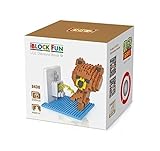 GRHOSE LOZ Diamond Blocks Nanoblock Brown Bear Peeing Educational Toy 350pcs [並行輸入品]
