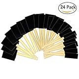 Kingorigin 11002 Aペイントブラシペイントブラシペイントブラシ木製ハンドル付きFoam 24-pieces