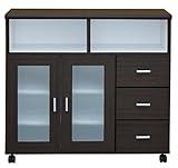 大川家具 nakakei カウンター スコール 90cm幅 ブラウン 213209