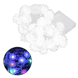 Zhaozhe装飾ライト LEDストリングライト ジュエリーライト 電池式 2.5m20led 雰囲気作り タンポポ 可愛い クリスマス/新年/結婚式/誕生日/パーティー (ブルー)