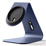 【elago】 MagSafe スタンド アルミ 製 MagSafe充電器 用 卓上スタンド マグセーフ スマホスタンド [ MagSafe 対応 iPhone アイフォン 15 14 13 12 他 対応 ] MS4 CHARGING STAND ブラック