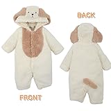 【着ぐるみ】【犬カバーオール】干支　戌　犬ロンパース　着ぐるみカバーオール　ベビーカバーオール (60ｃｍ)