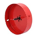 uxcell バイメタルホールソー バネロード ドリルツール 145mmカット直径 M42 HSS