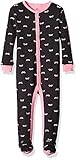 Petit Lem Baby Boys' Footie Super Hero Girl 12M [並行輸入品]
