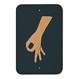 The円ゲームホームビジネスオフィスSign 6" x 9" SIGN.WOOD.9X6.Z000953_8