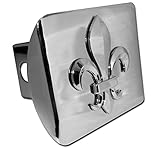 フルール・ド・リスすべてメタルShinyクロームHitchカバー