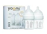 yoomi ママのおっぱいにそっくりな高機能哺乳びん 140ml2本セット