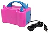 TMS?Portable High Power Two Nozzle Color Air Blower Electric Balloon Inflator Pump by T-Motorsports 