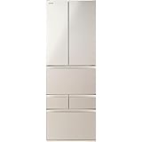 東芝 冷蔵庫 幅65.0㎝ 462L 両開き GR-V460FH(EC) サテンゴールド 野菜室がまんなか