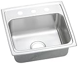 Elkay PSRQ19183 Gourmet Pacemaker Sink, Stainless Steel [並行輸入品]